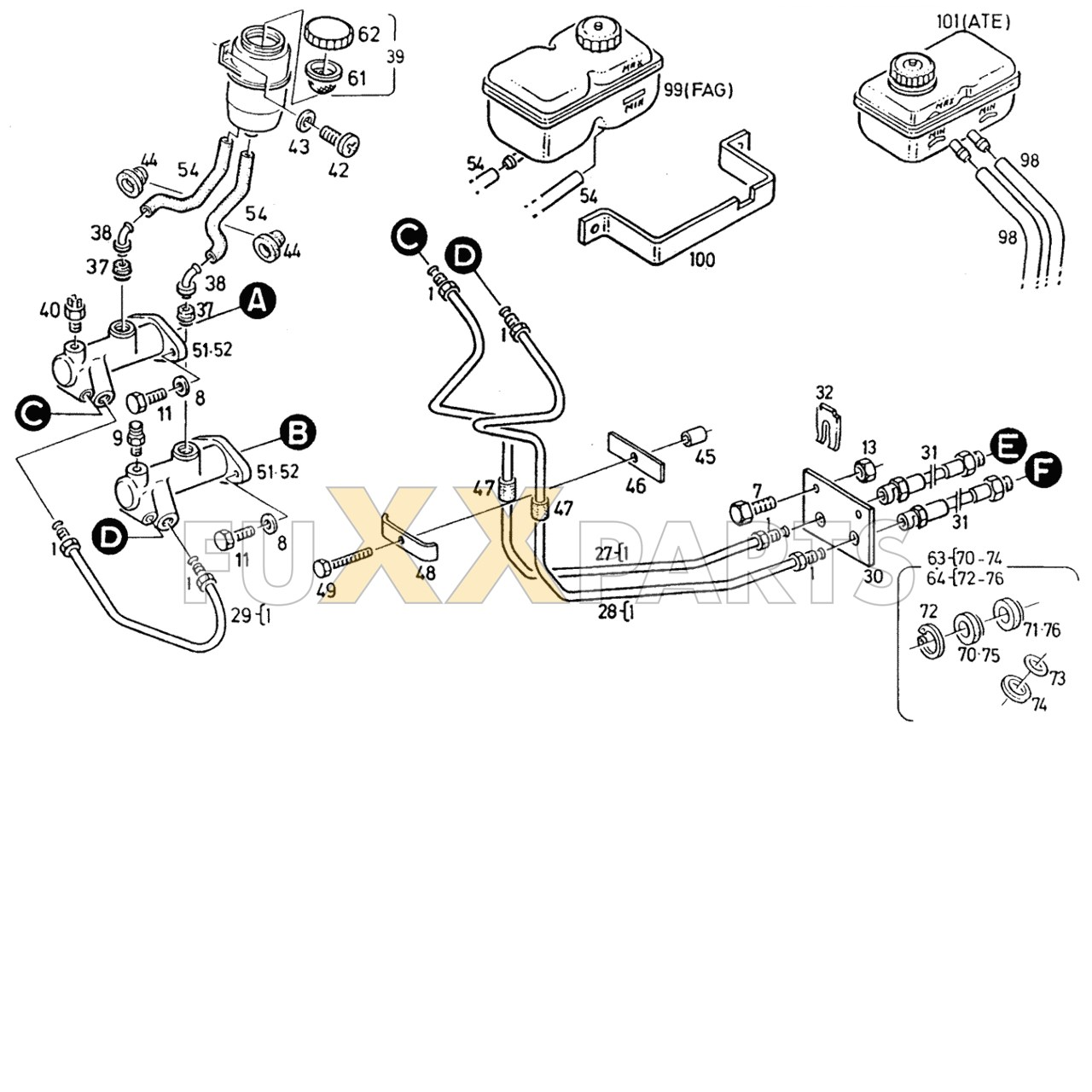 AgroXtra 3.57 Bremsbetätigung 2