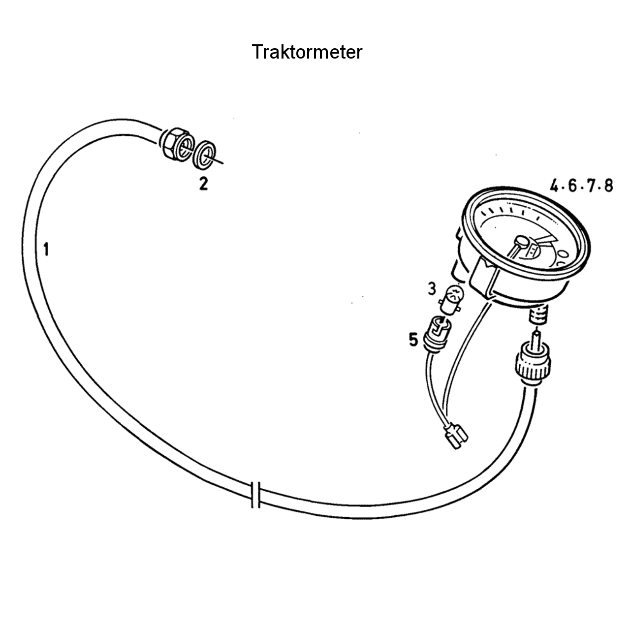 D 4507 C Traktormeter