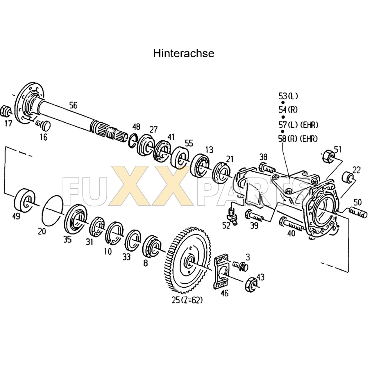 AgroPrima 4.51 Hinterachse