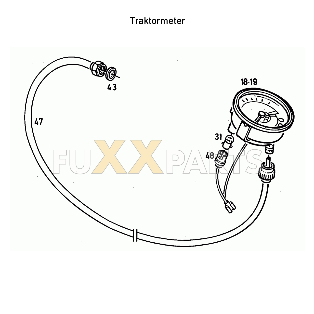 D 8006 Traktormeter