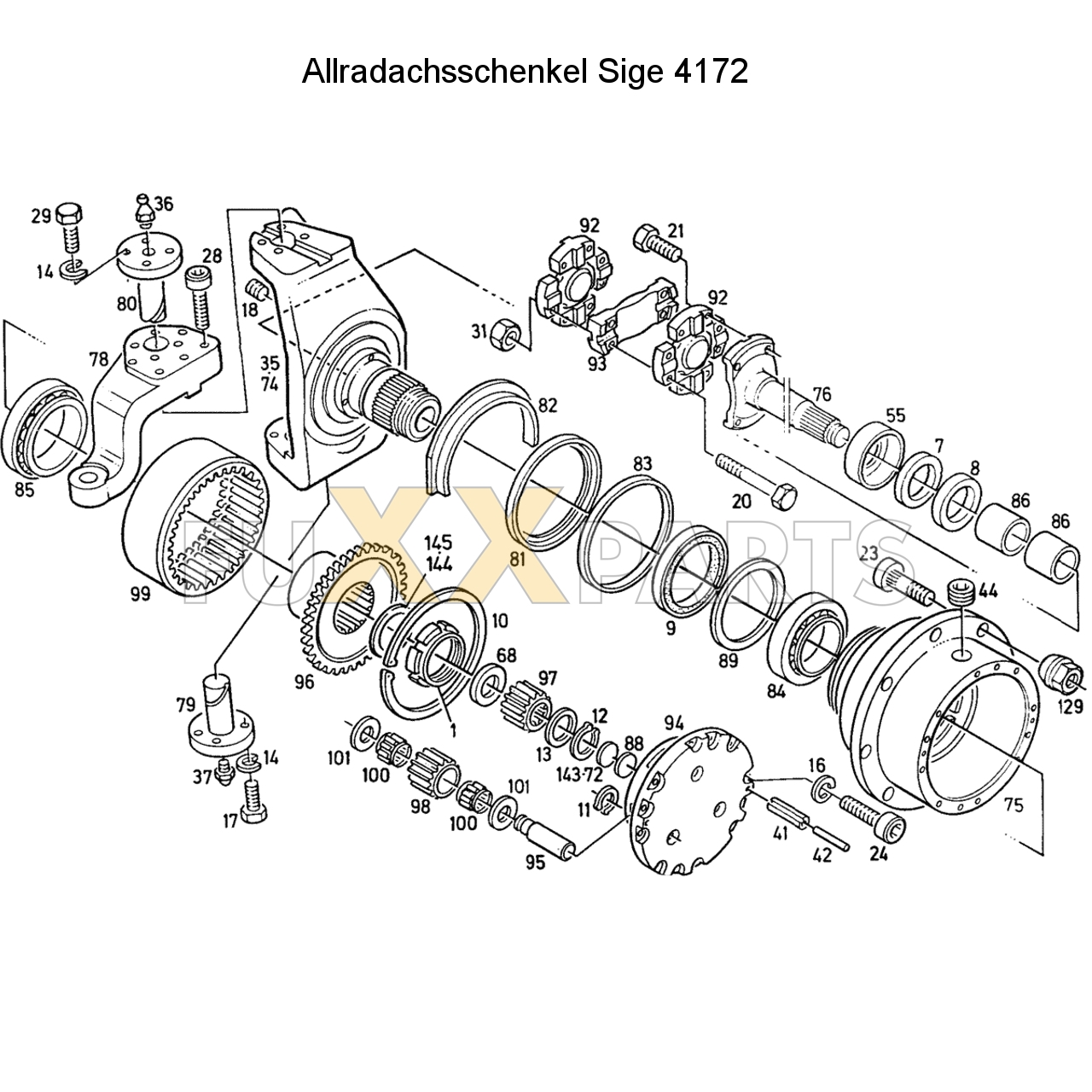 D 7807 C Allradachsschenkel