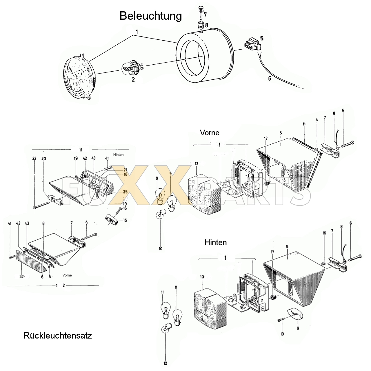 D 3006 Beleuchtung