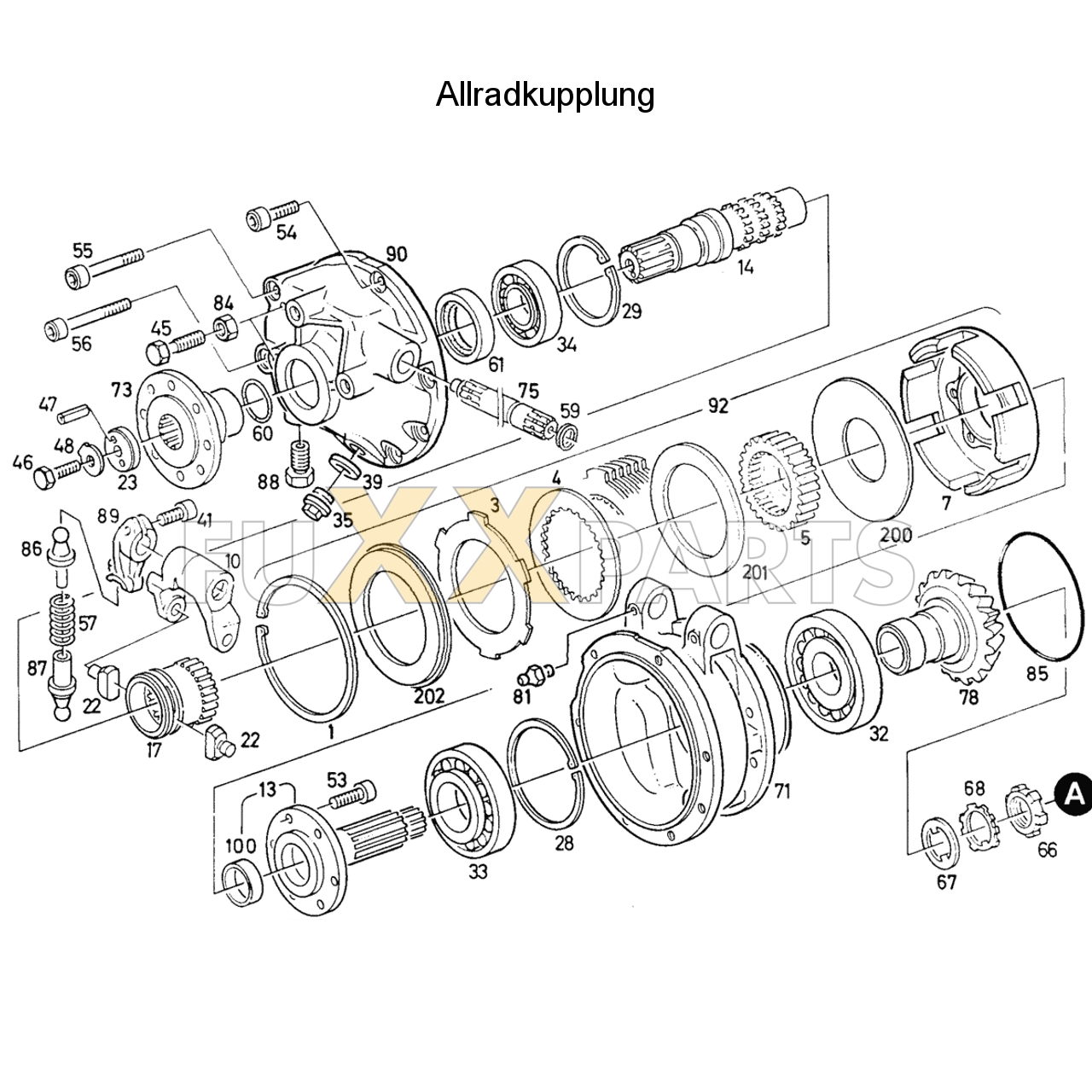 D 6507 Allradkupplung