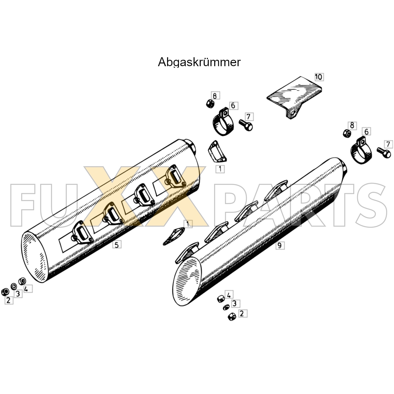 4080 Abgaskrümmer