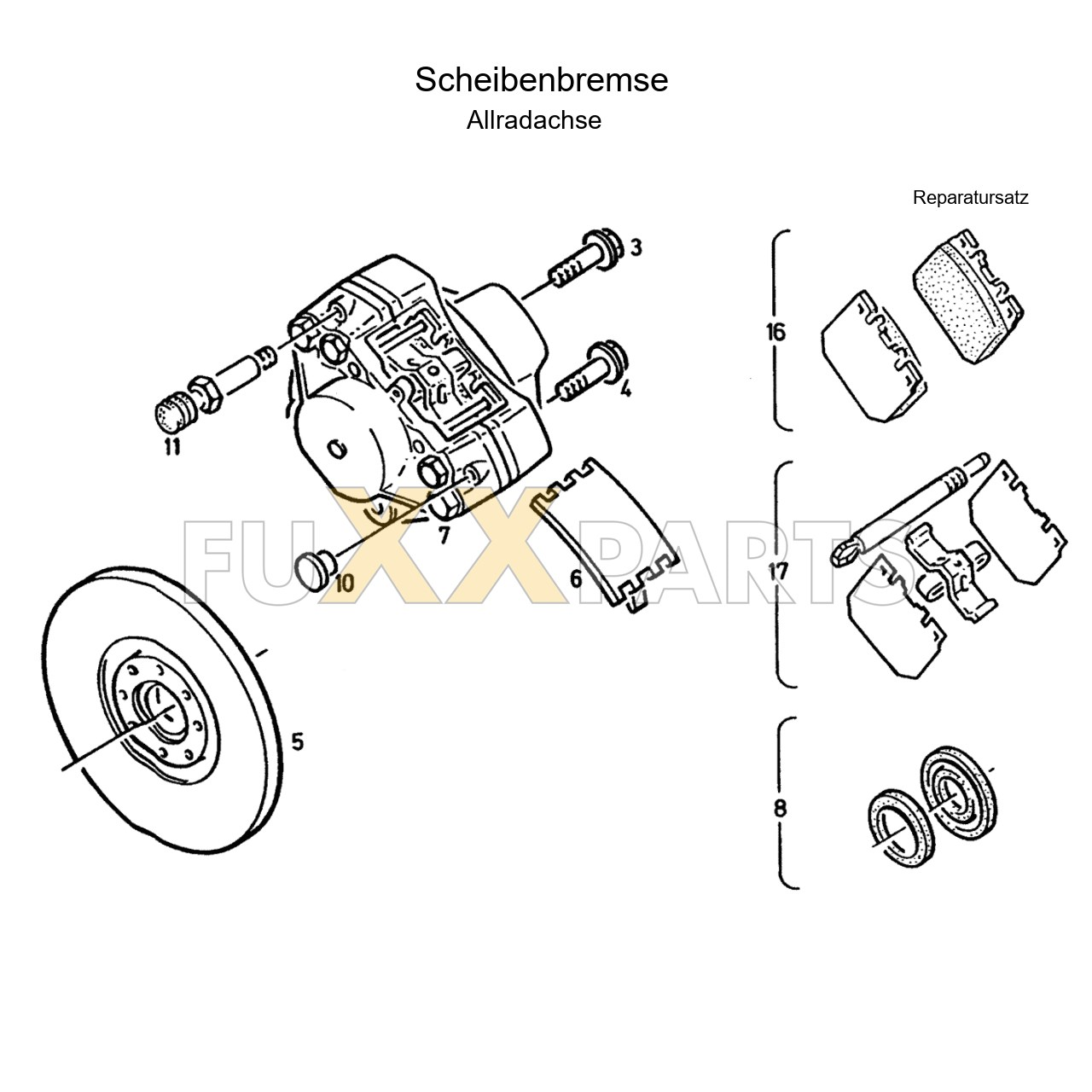 DX 4.10 Scheibenbremse