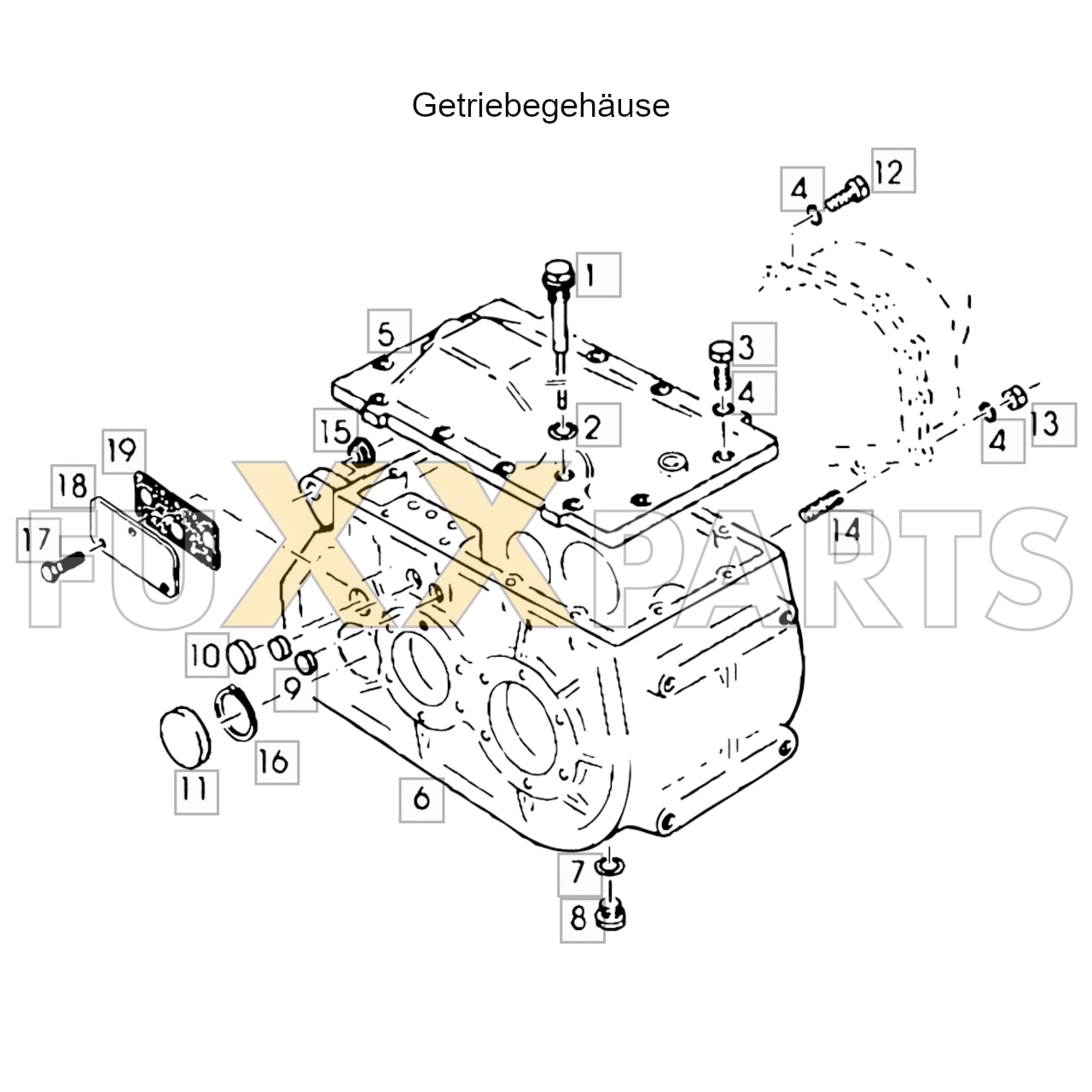 4080 Getriebegehäuse