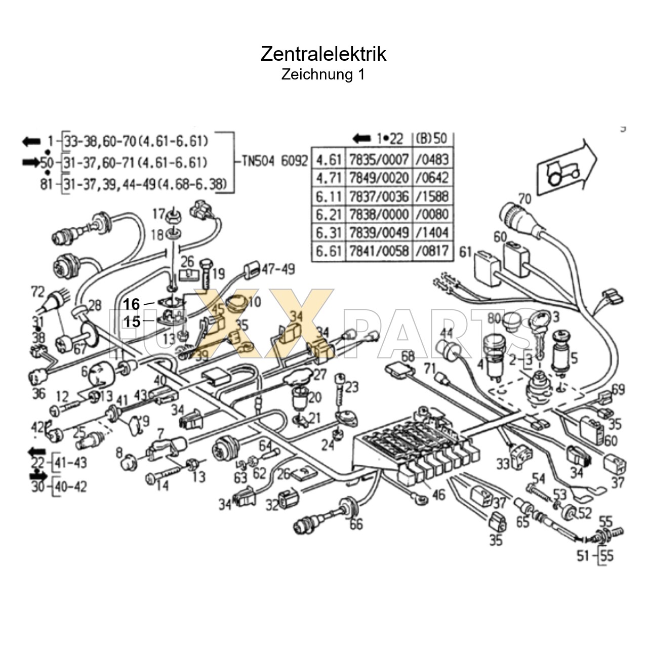 AgroStar 4.61 Zentralelektrik 1