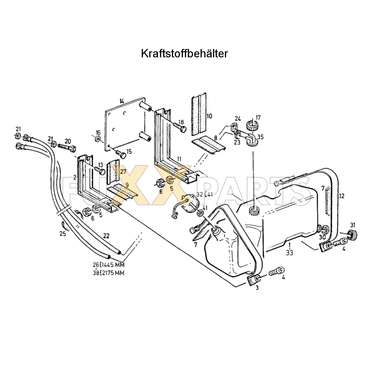 AgroXtra 4.07 Kraftstoffbehälter