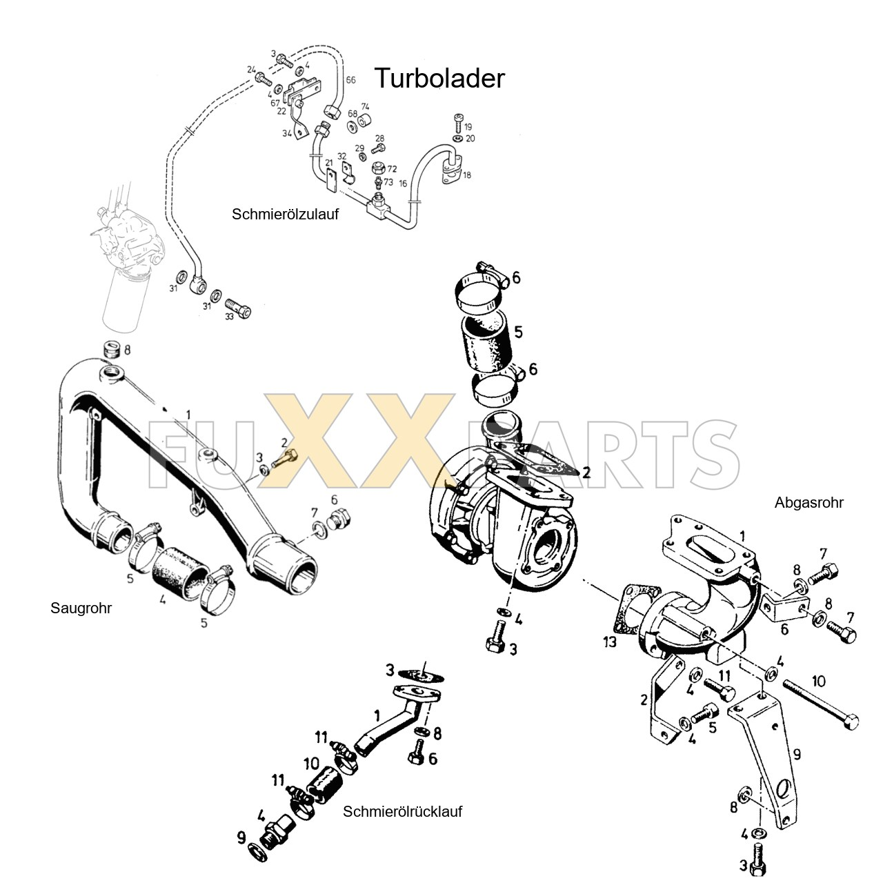 AgroPrima 4.56 Turbolader