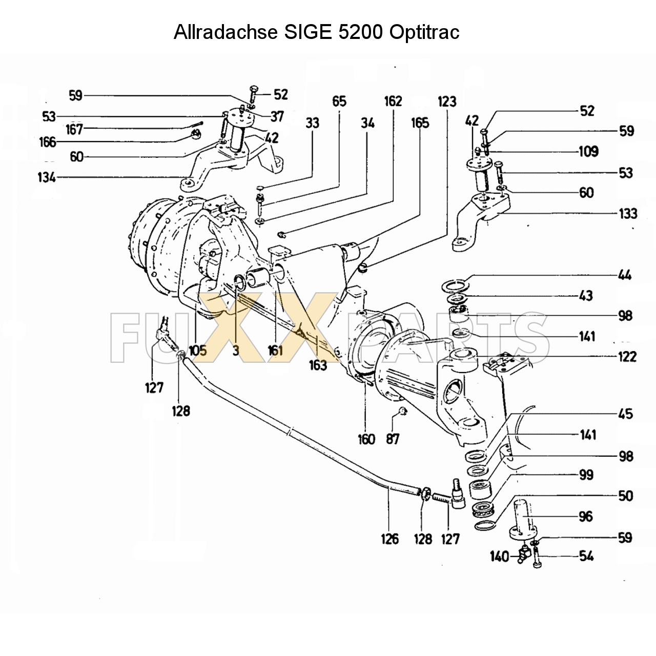 D 10006 Allradachse SIGE 5200 Optitrac