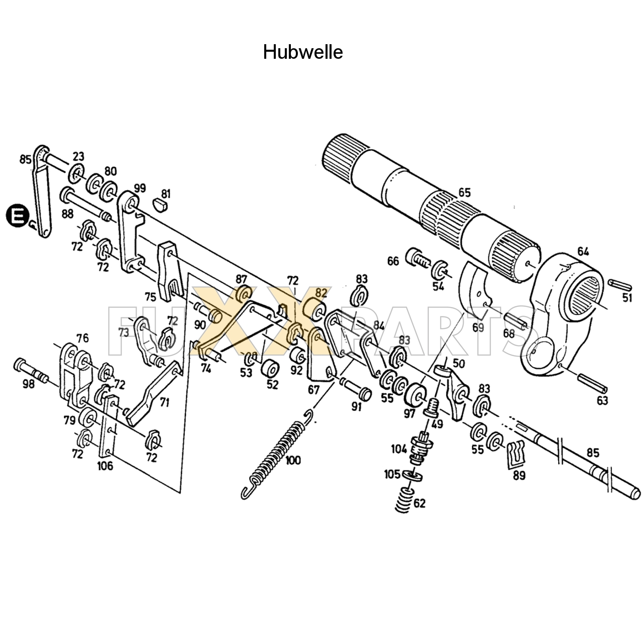 D 6807 C Hubwelle