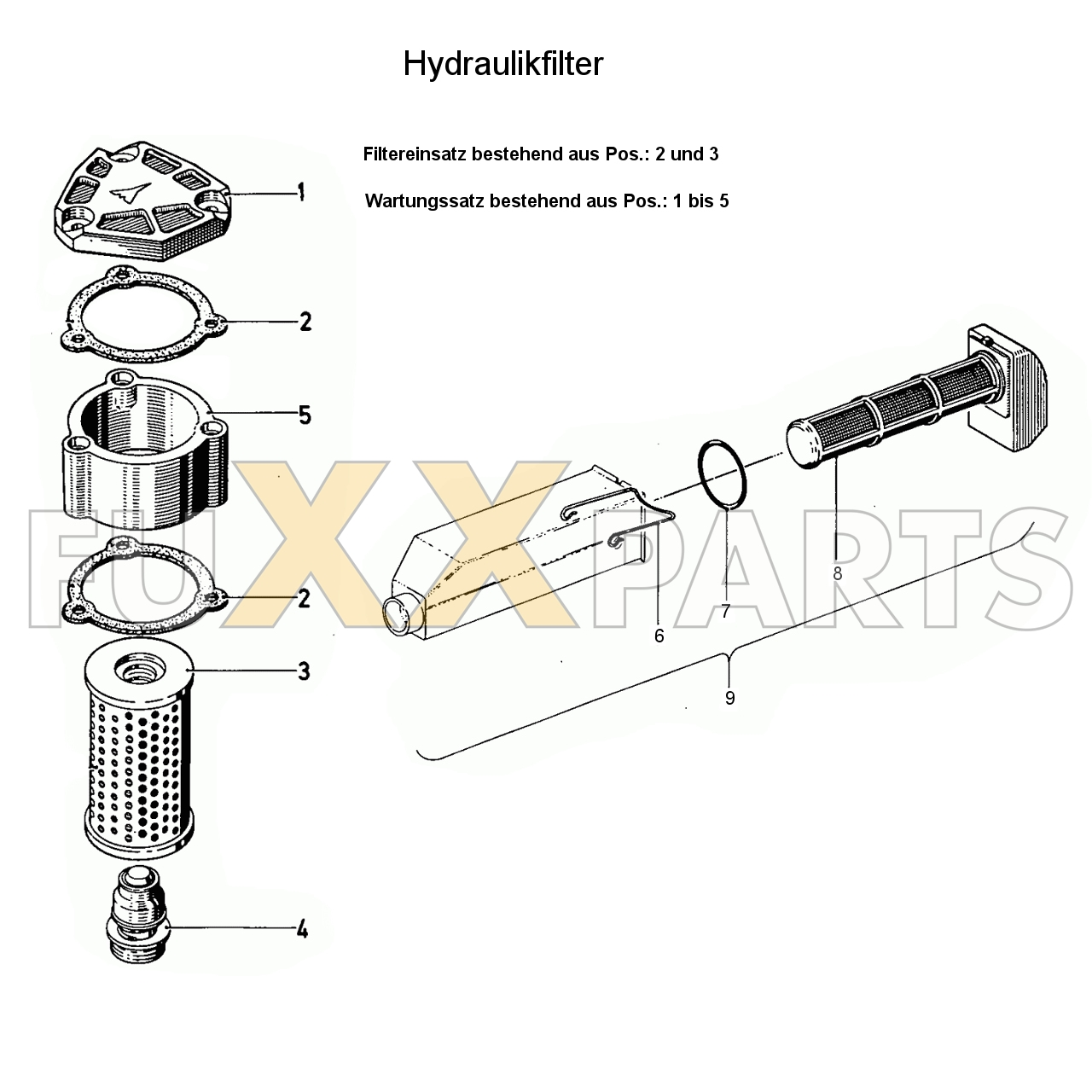 D 4006 Hydraulikfilter