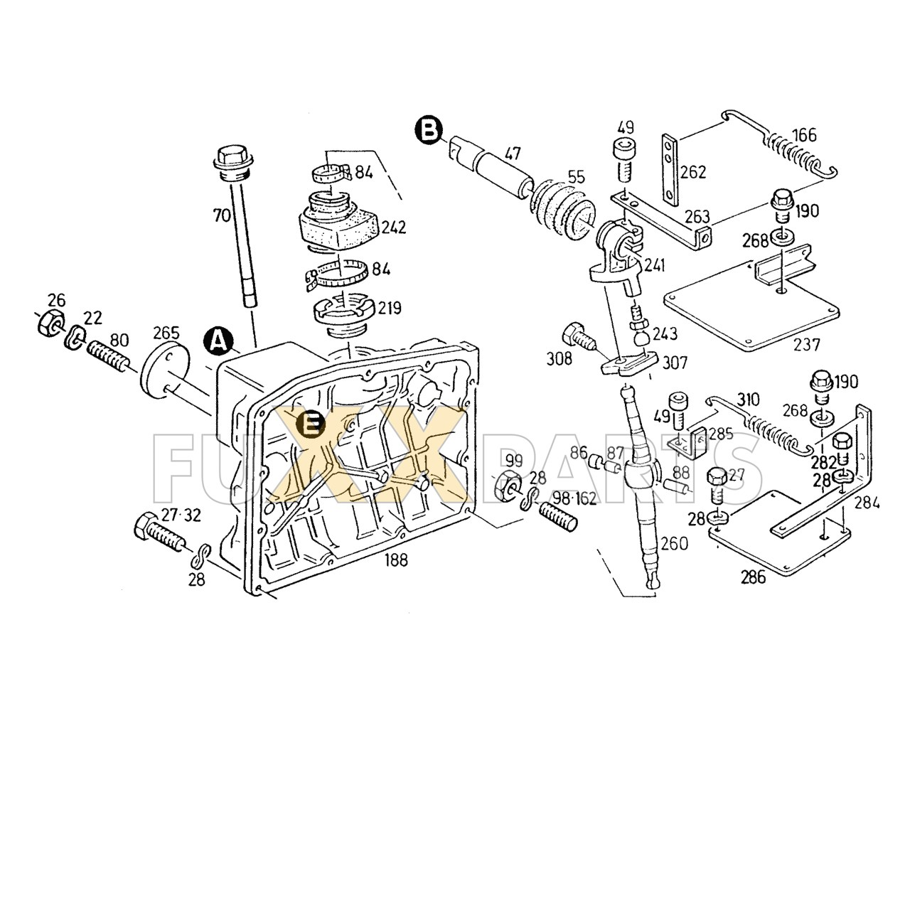 AgroPrima 4.51 Schaltgestänge 2