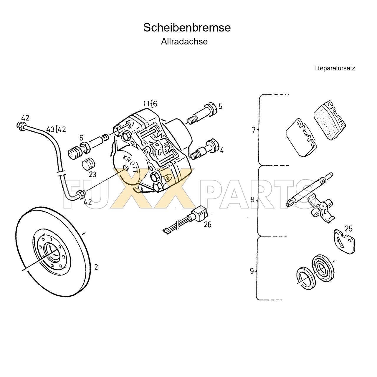 AgroPrima 6.06 Scheibenbremse