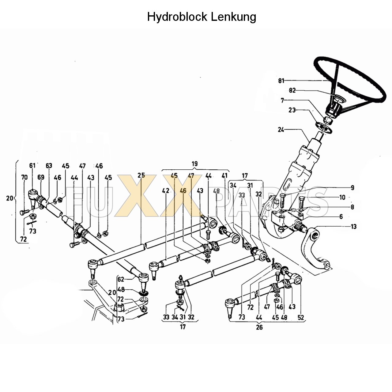 D 8006 Hydraulische Lenkung (Hydroblock) 1