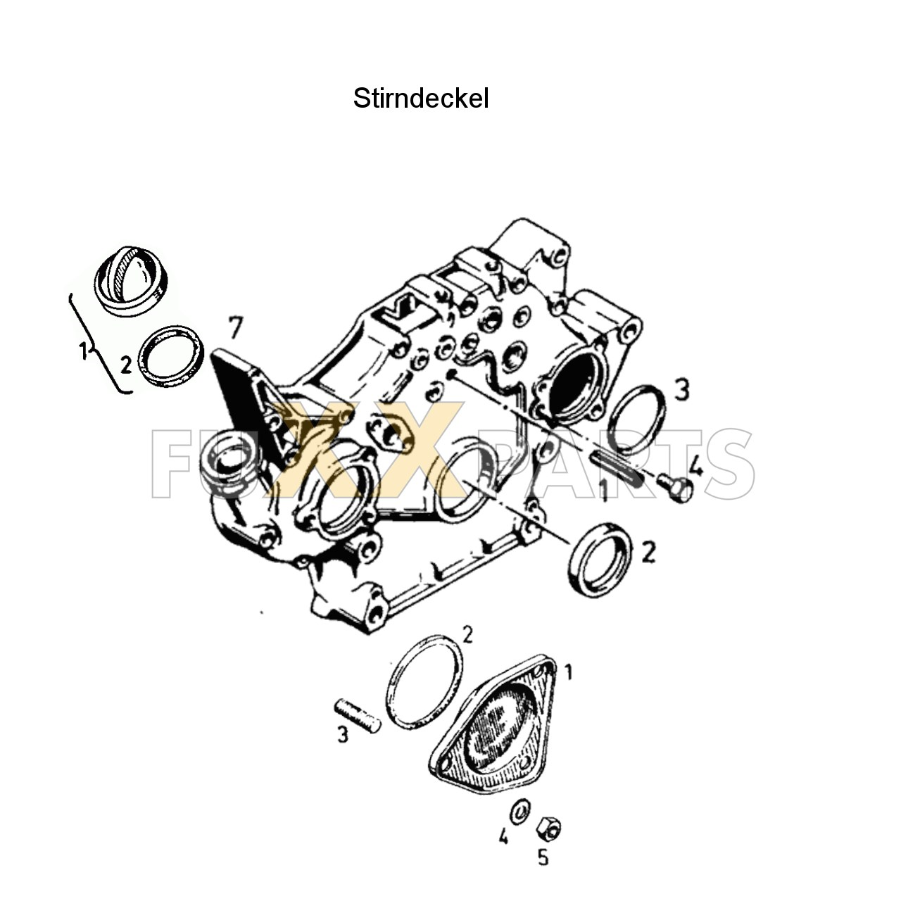 DX 4.10 Stirndeckel