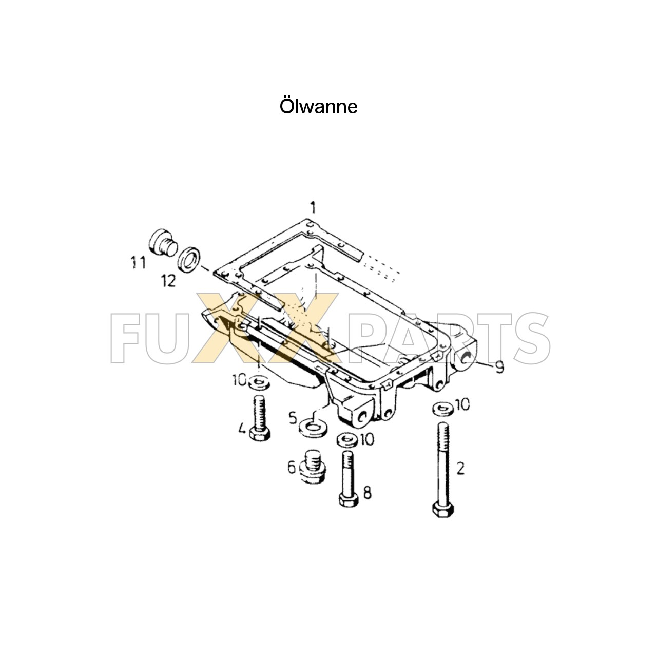 AgroXtra 3.57 Ölwanne