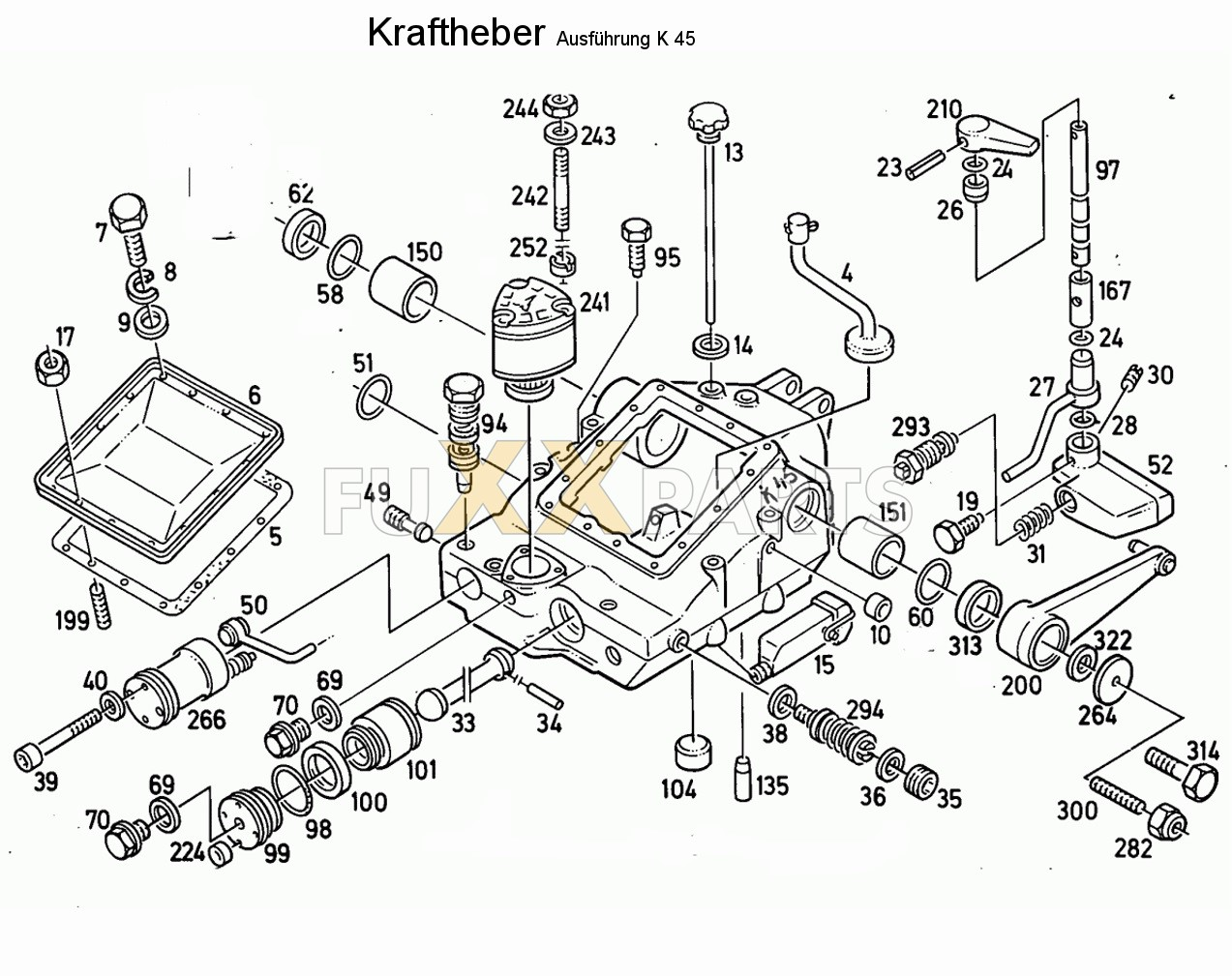 D 5206 Kraftheber K45