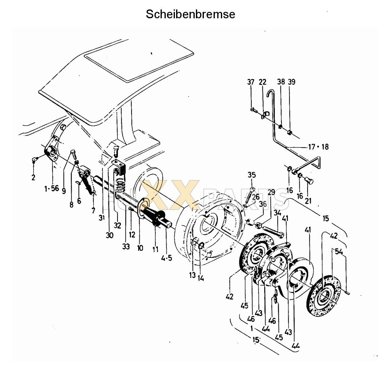 D 5206 Scheibenbremse