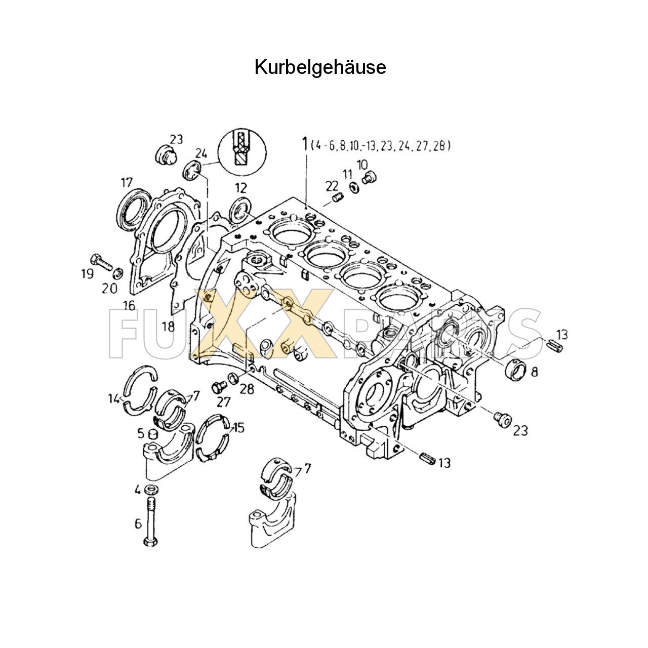 AgroXtra 4.47 Kurbelgehäuse