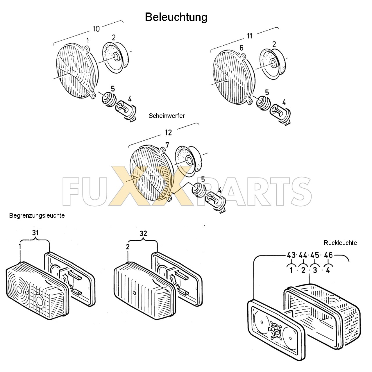 DX 85-78XX Beleuchtung