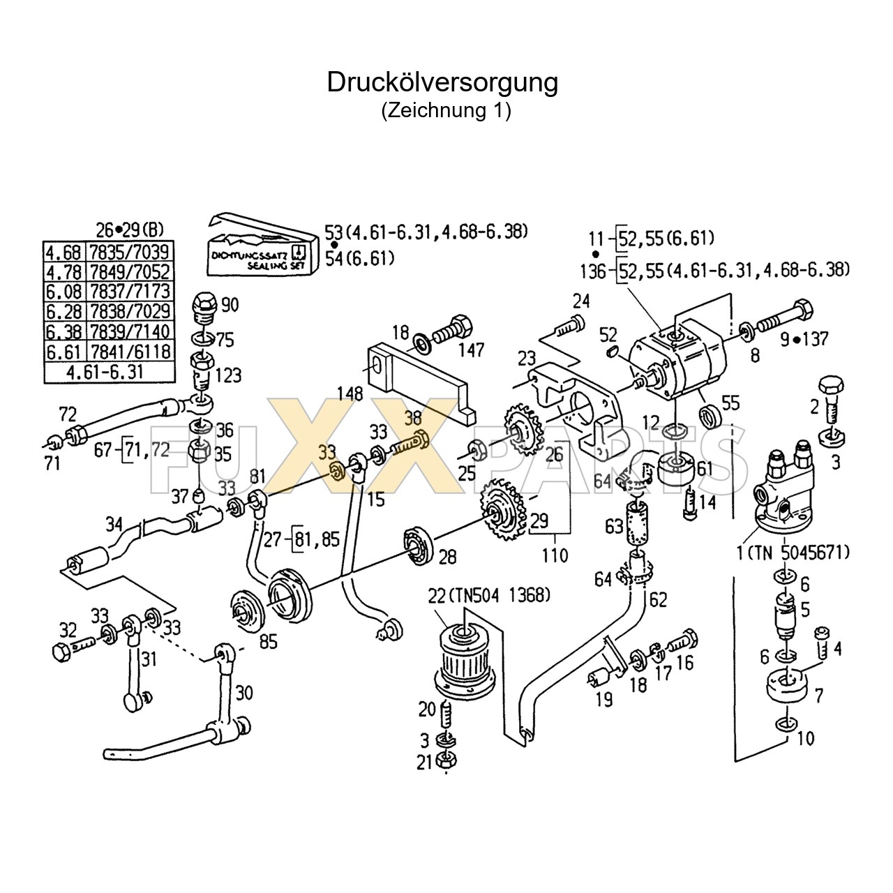 AgroStar 4.61 Druckölversorgung 1