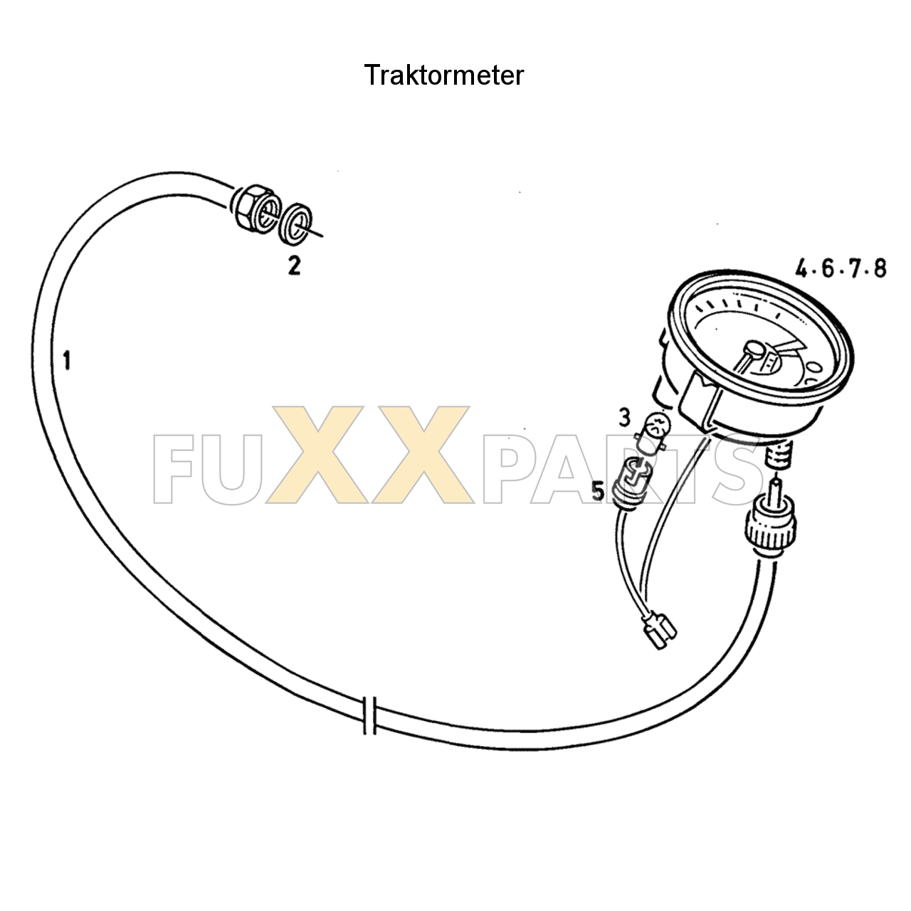 D 4807 C Traktormeter