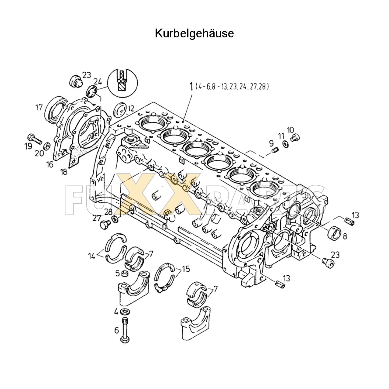 AgroPrima 6.06 Kurbelgehäuse
