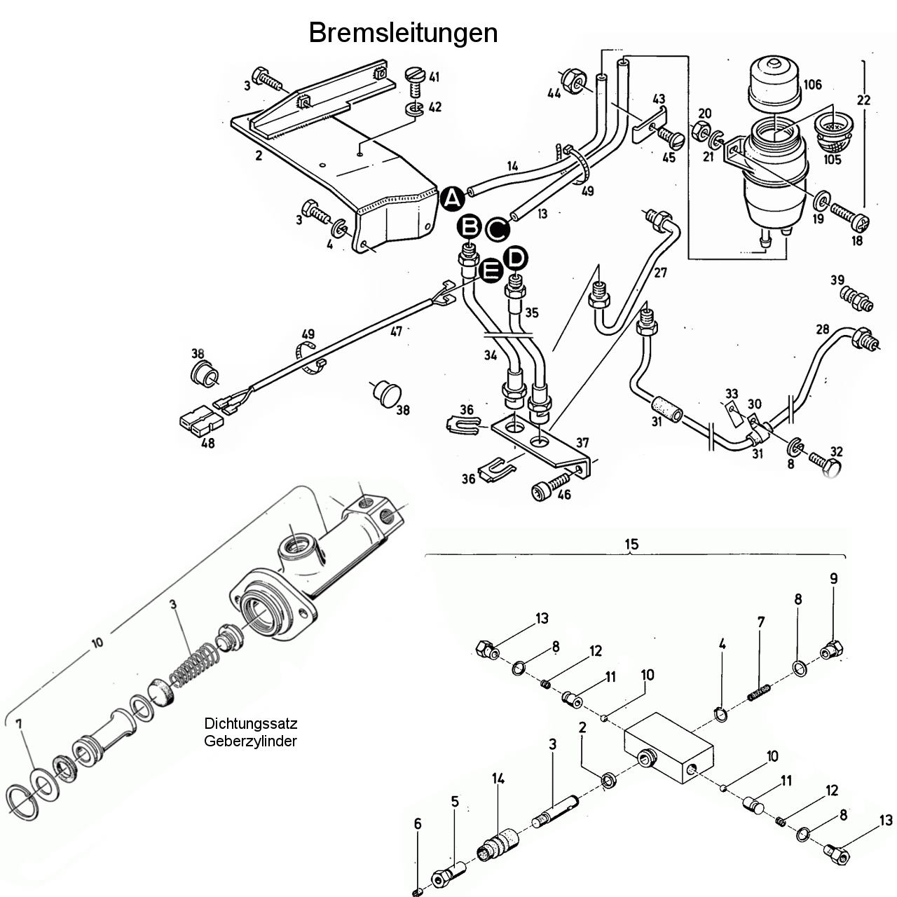 D 6806 Bremsleitungen