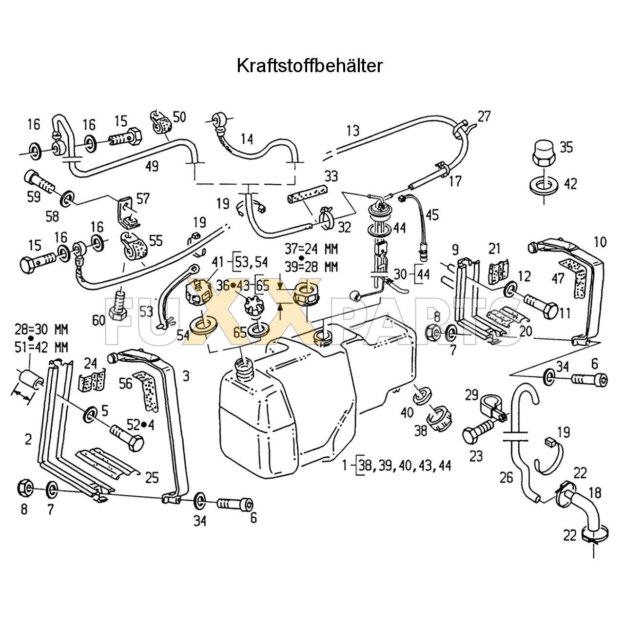AgroXtra 4.57 Kraftstoffbehälter