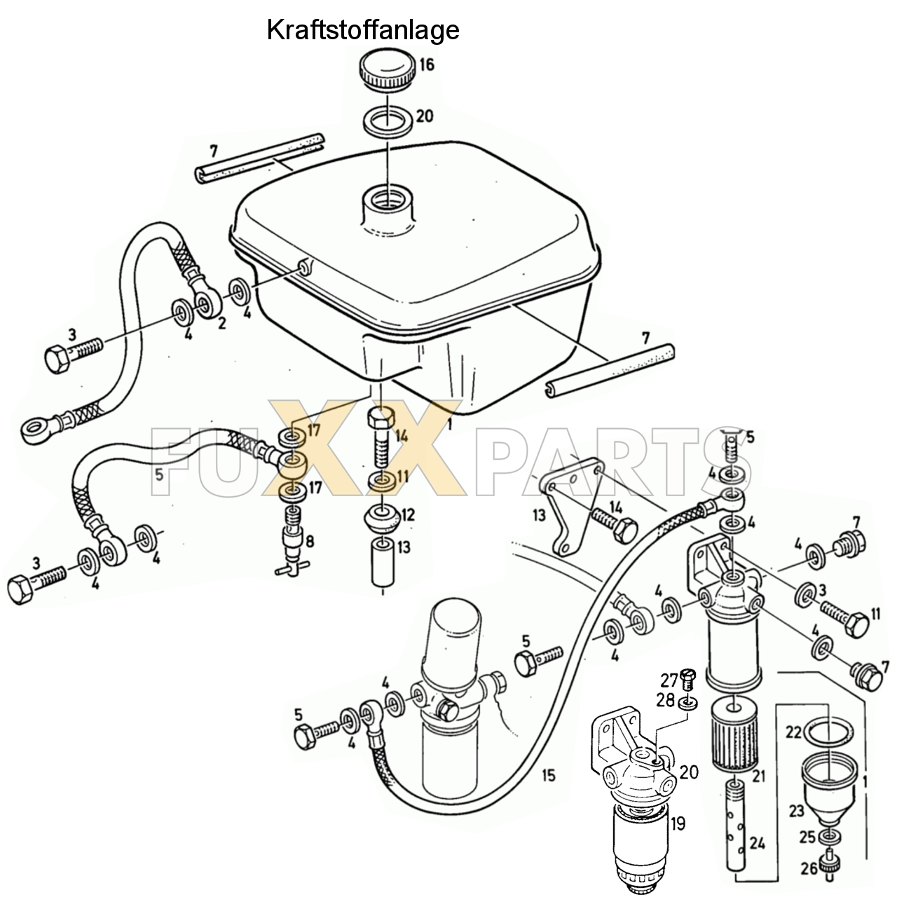 D 6206 Kraftstoffanlage