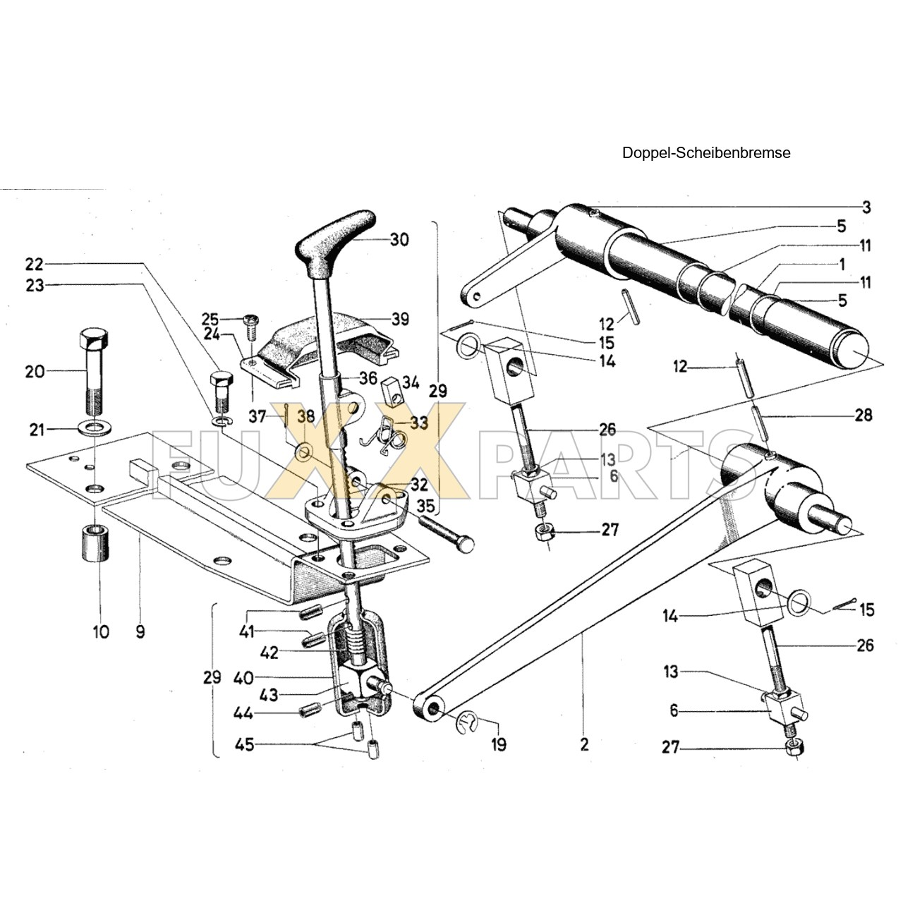 DX 160-76XX Feststellbremse 2