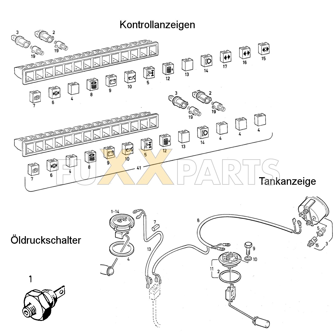 DX 145-78XX Kontrollanzeigen 1