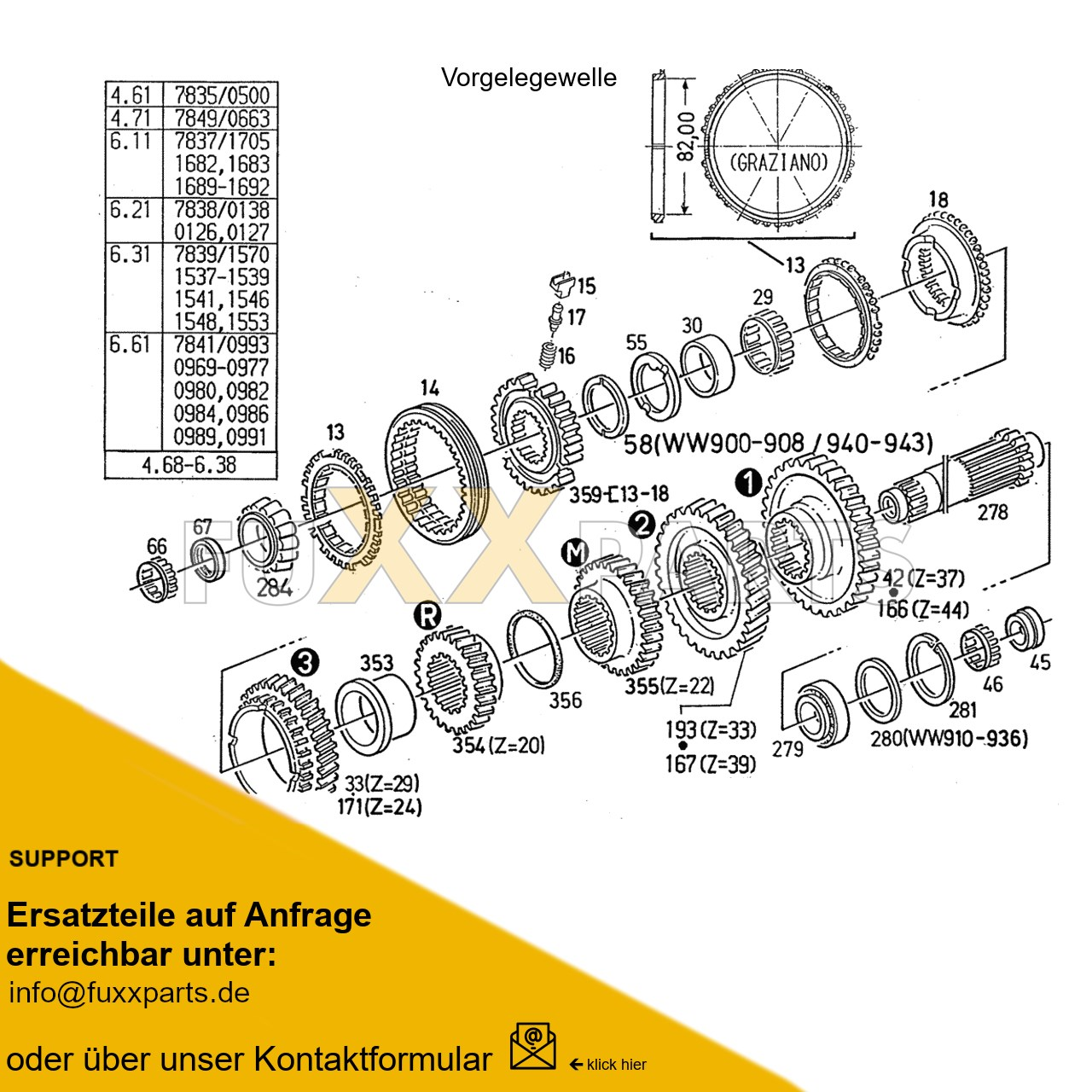 AgroStar 4.61 Getriebewelle 4