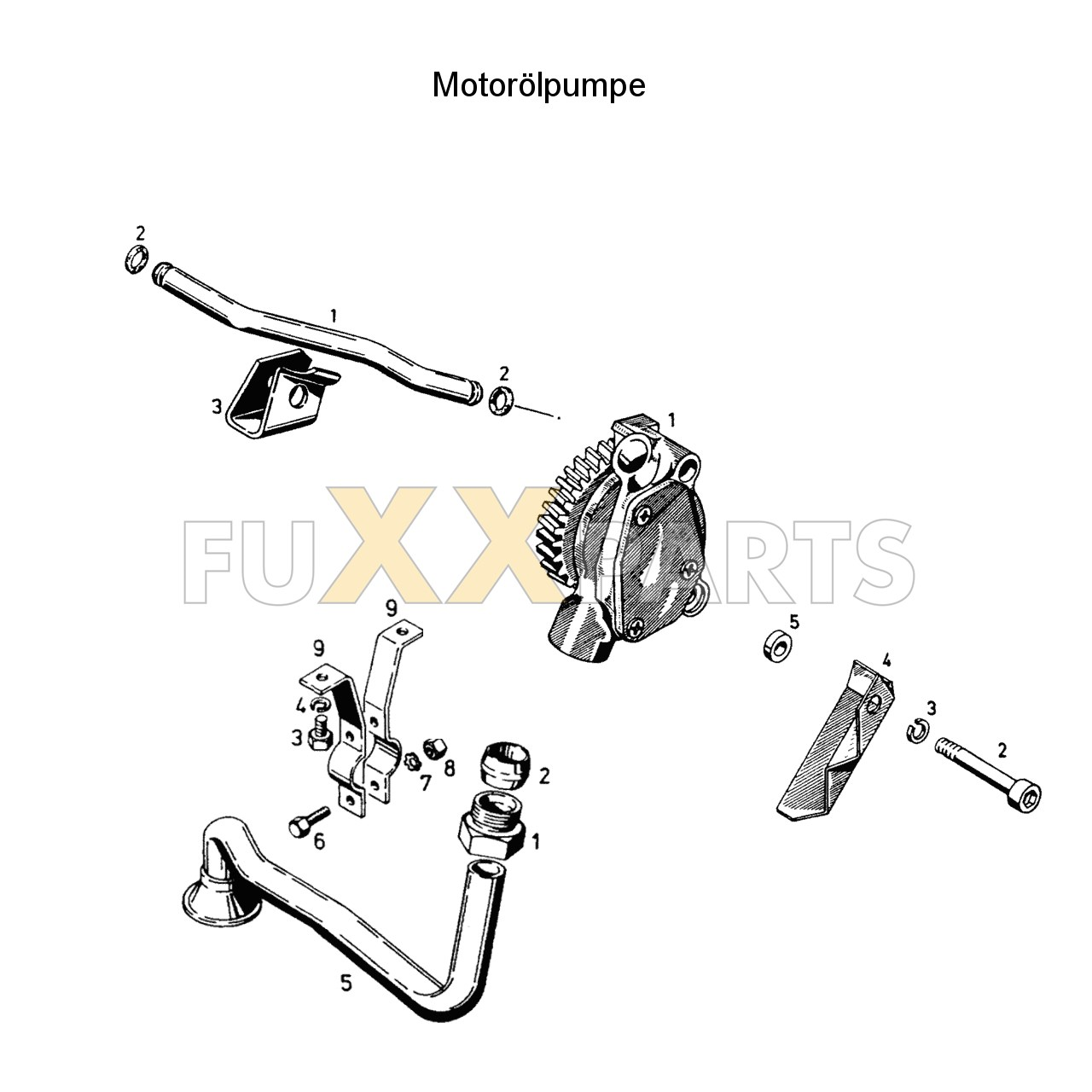DX 92-78XX Motorölpumpe