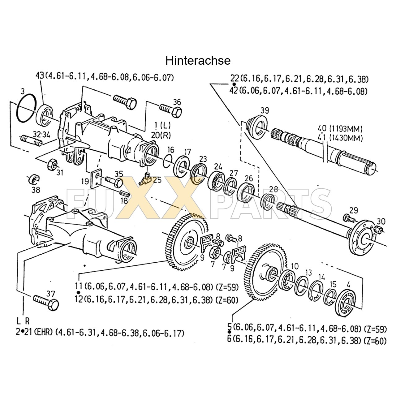 AgroXtra 6.17 Hinterachse
