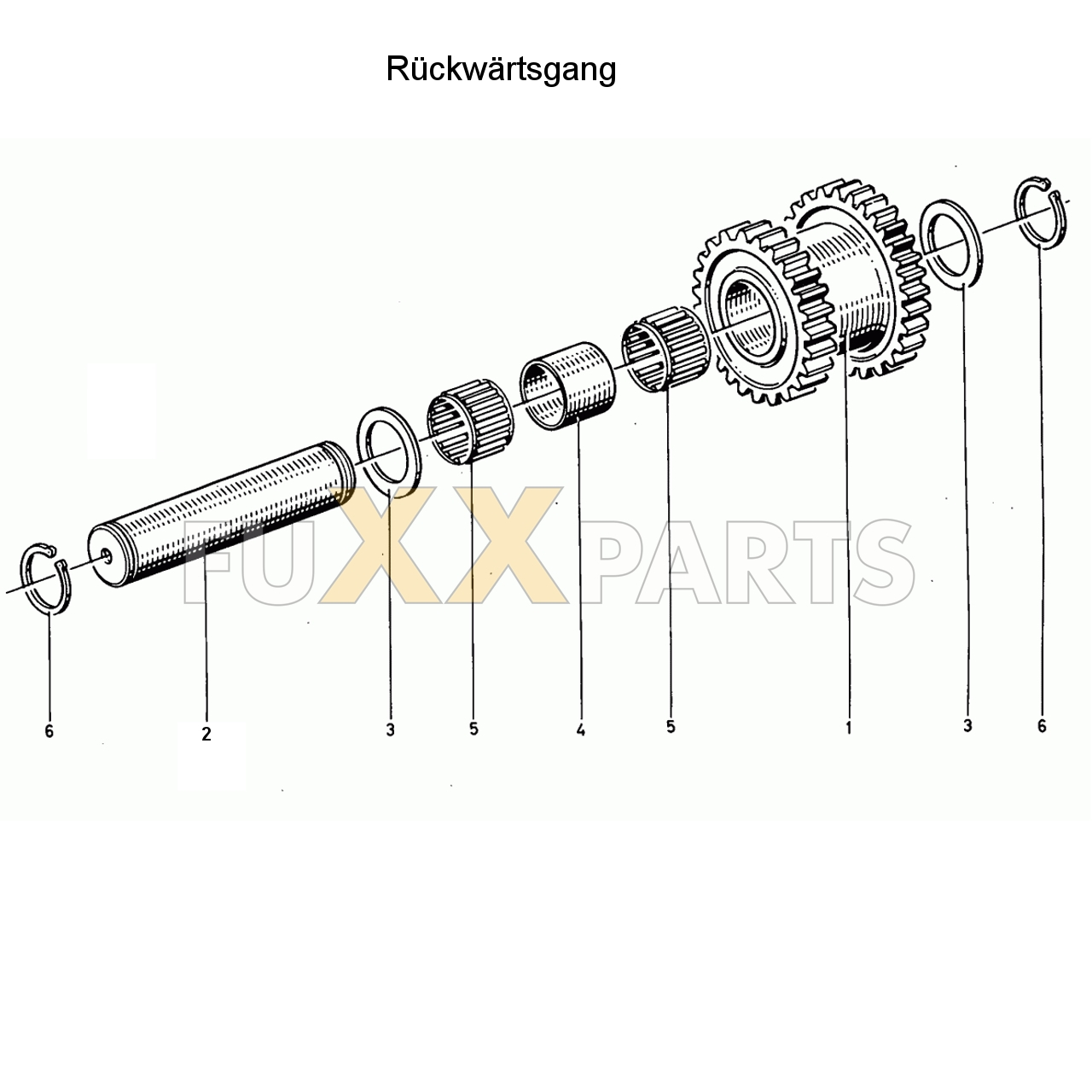 D 13006 Rückwärtsgang