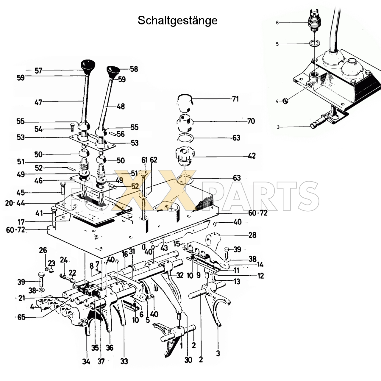 D 13006 Schaltgestänge