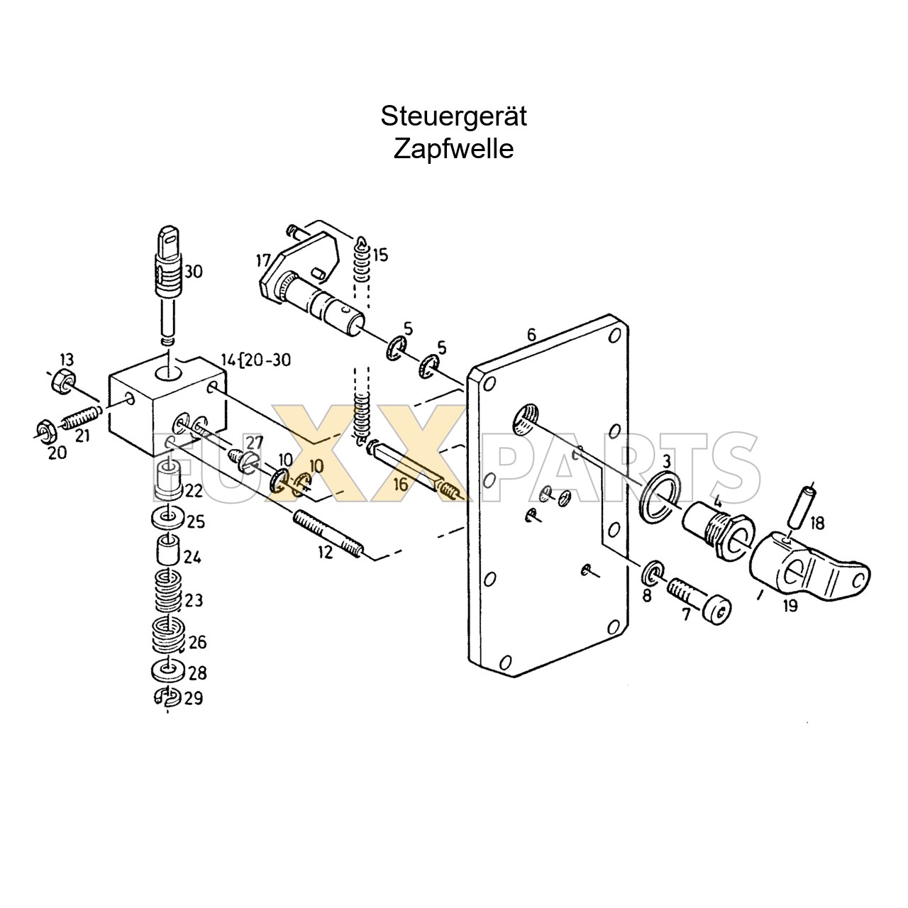 AgroStar 4.61 Zapwelle Steuergerät