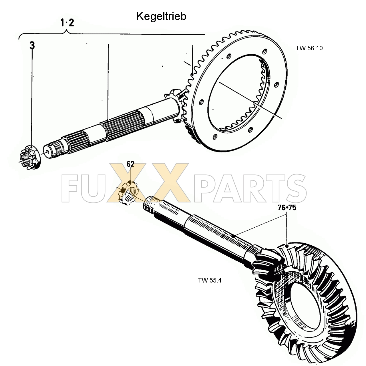 D 7206 Kegeltrieb