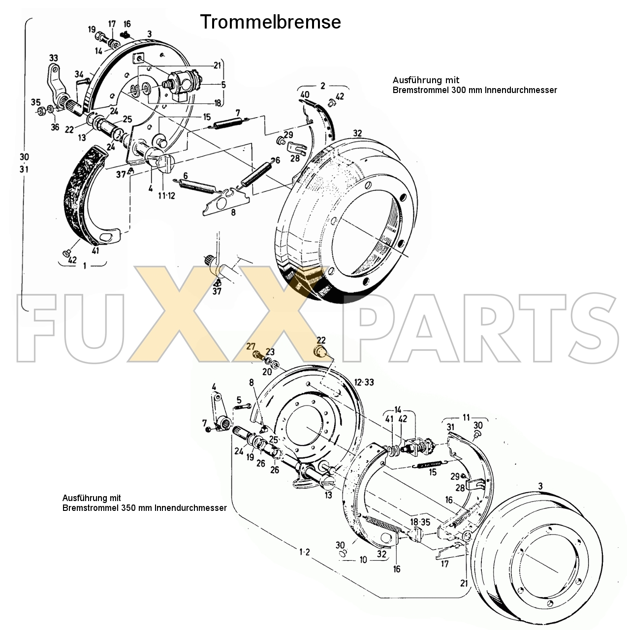 D 3006 Trommelbremse