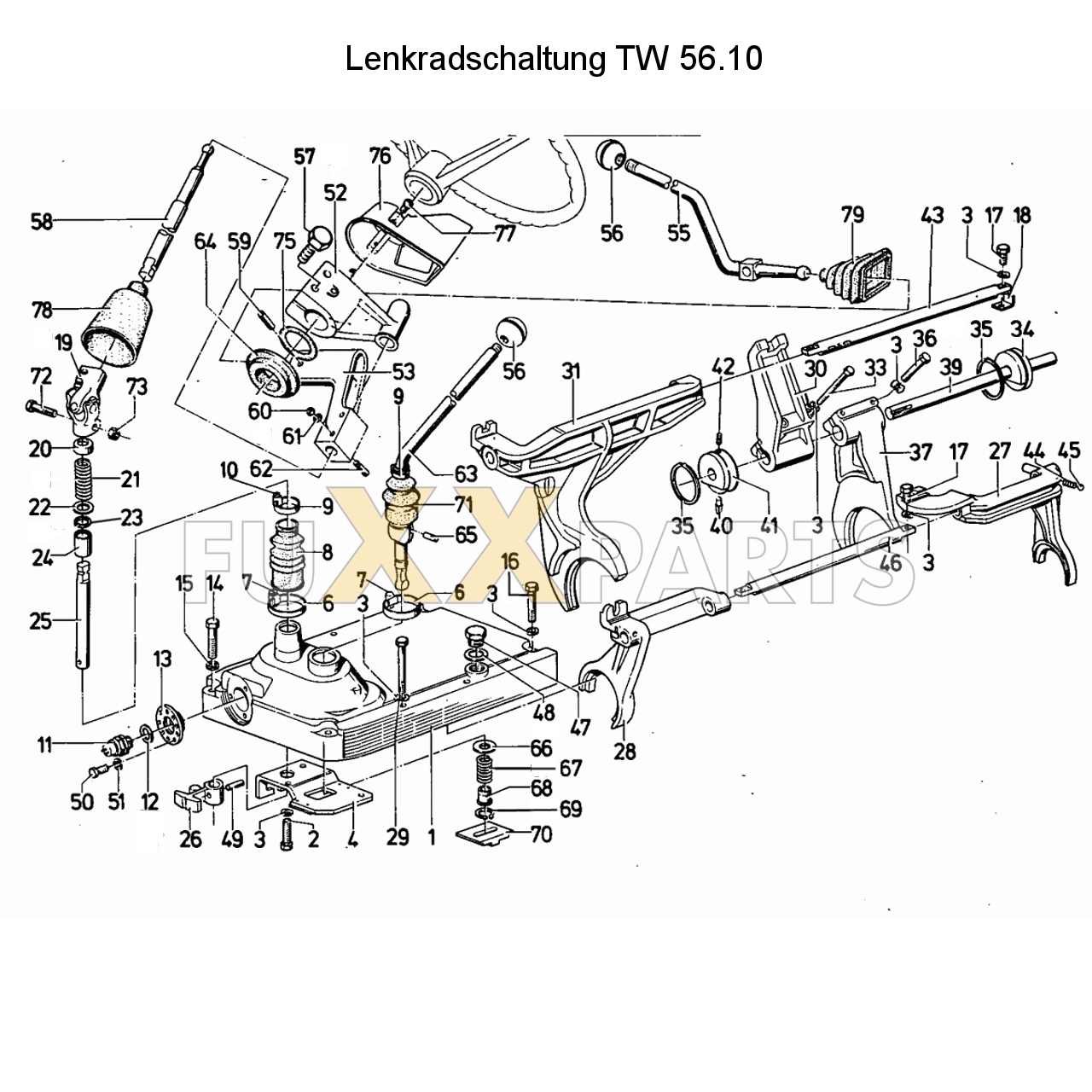 D 6806 Lenkradschaltung