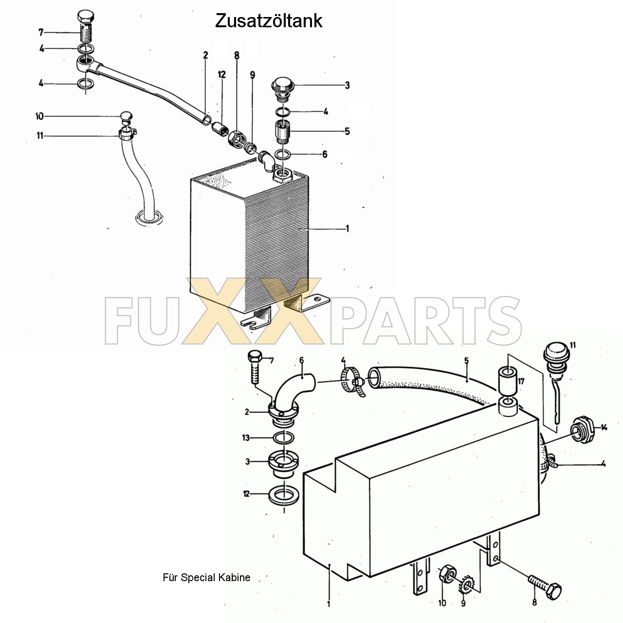 D 6806 Zusatzöltank