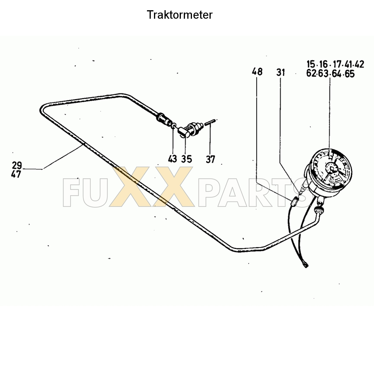 D 6806 Traktormeter