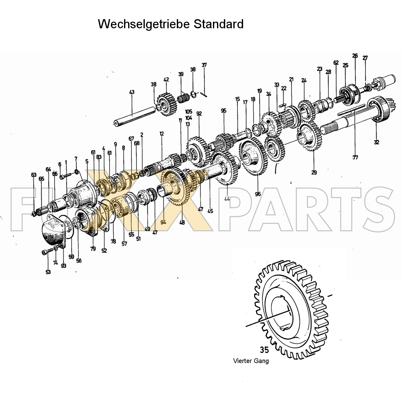 D 4006 Wechselgetriebe Standard