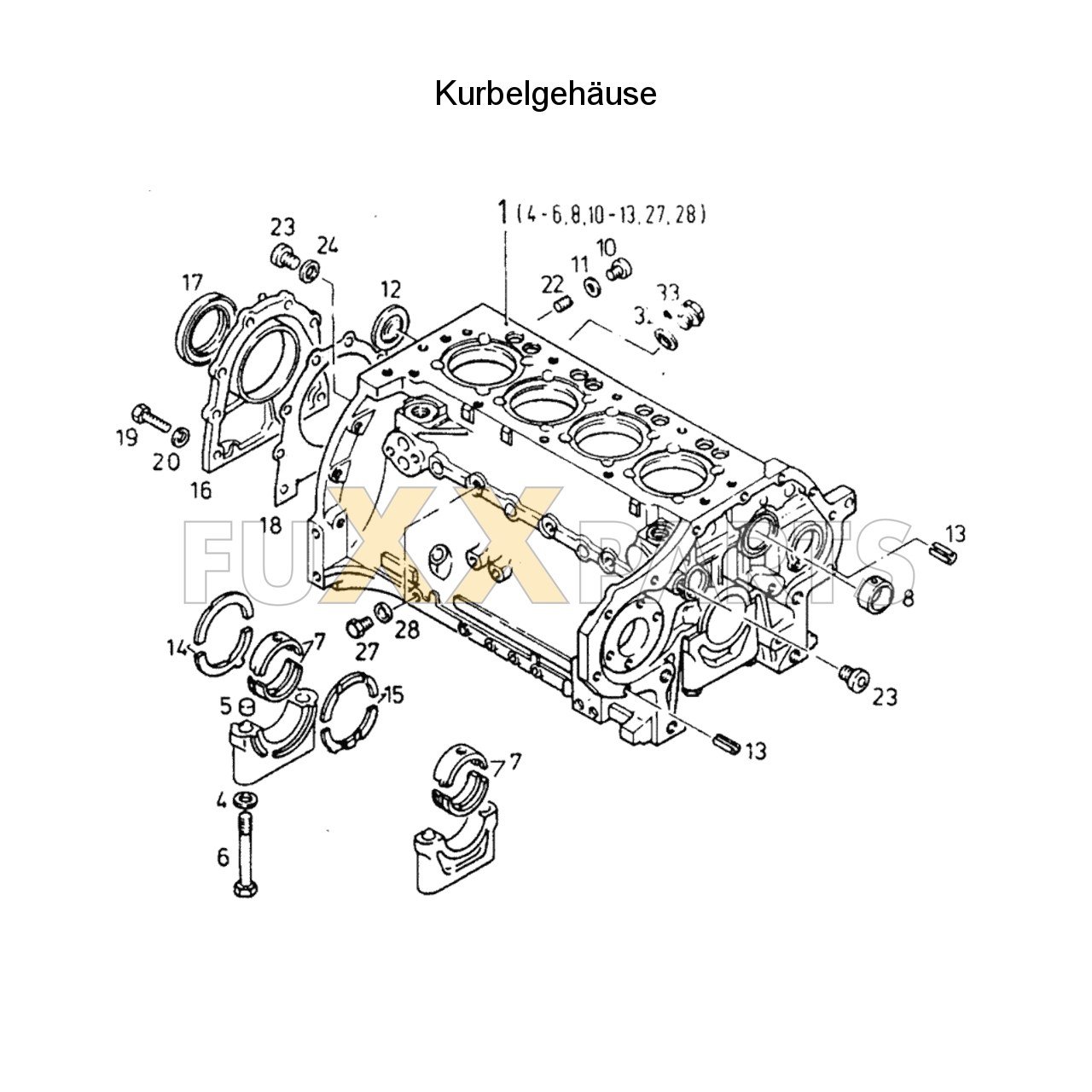 AgroPrima 4.31 Kurbelgehäuse