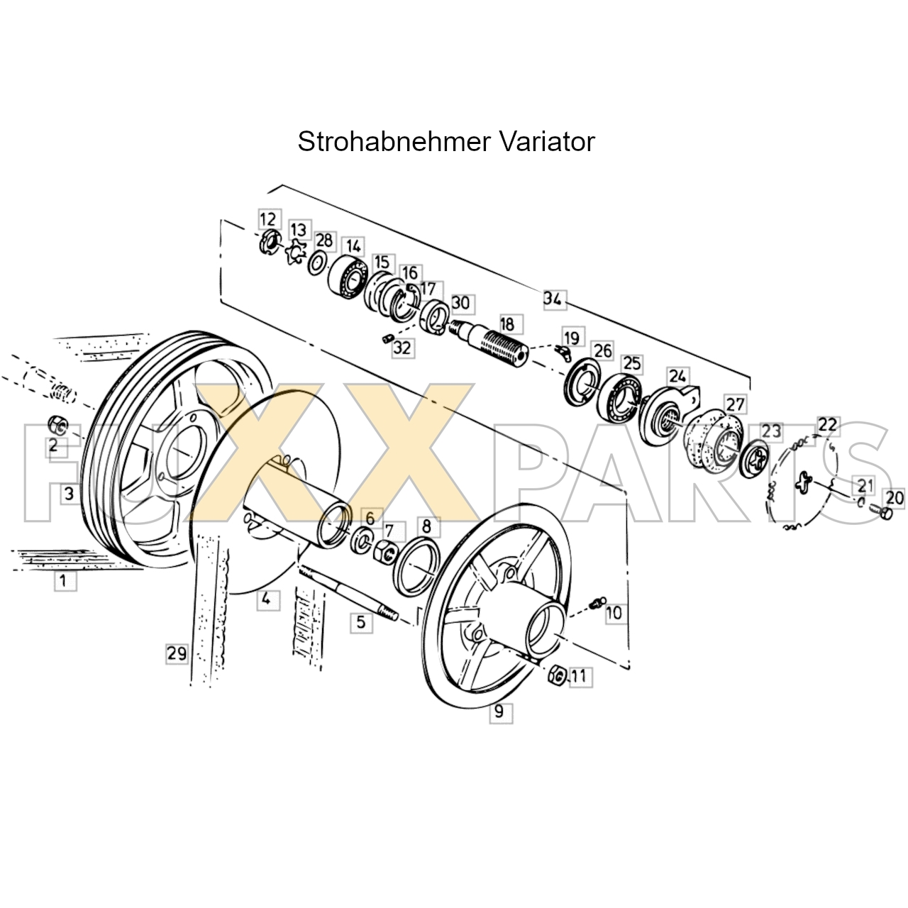 4080 Strohabnehmer Variator