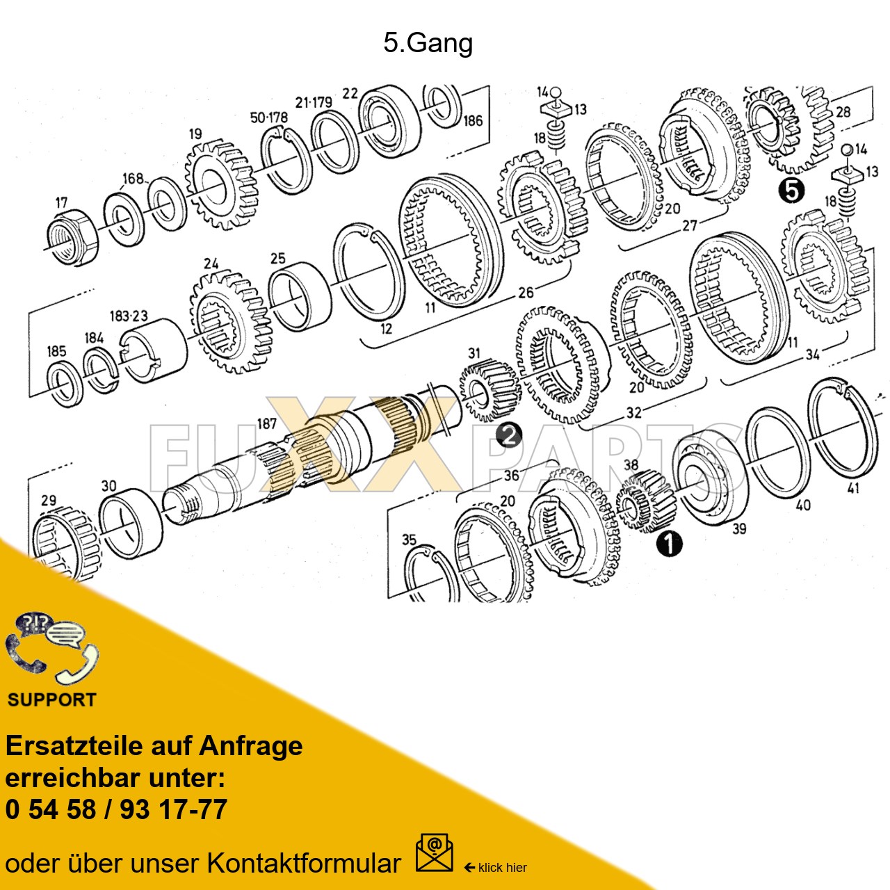 DX 85-78XX 5ter Gang