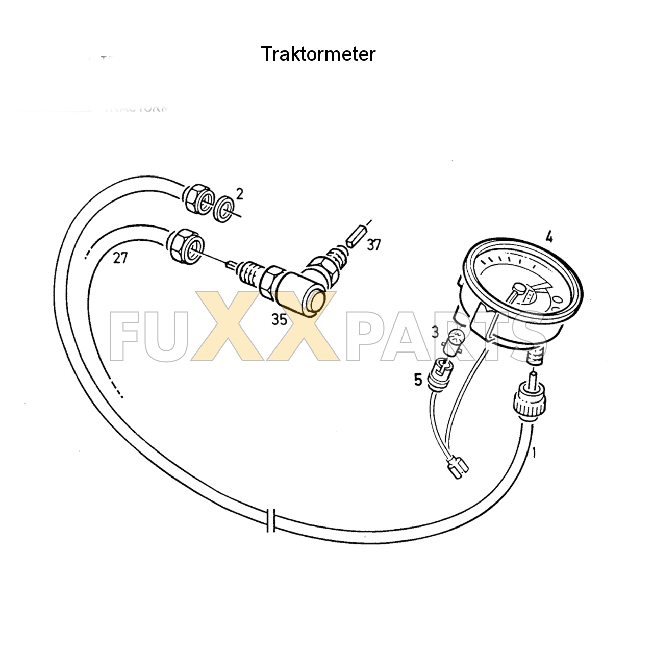 D 5207 C Traktormeter