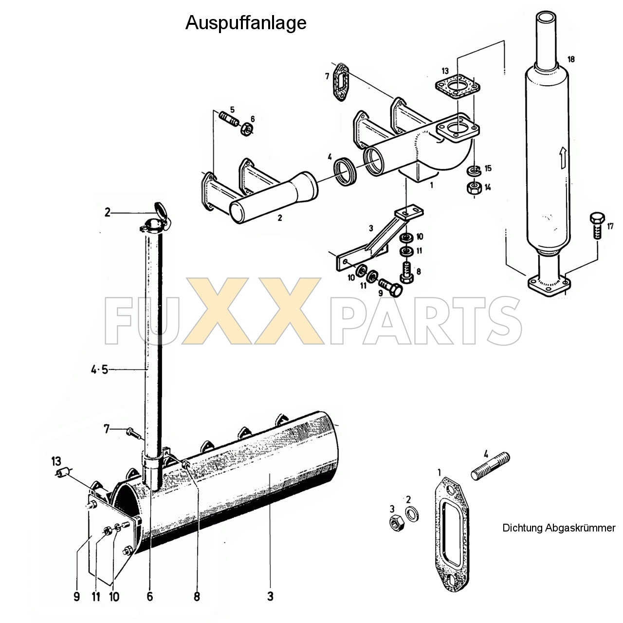 D 8006 Auspuffanlage